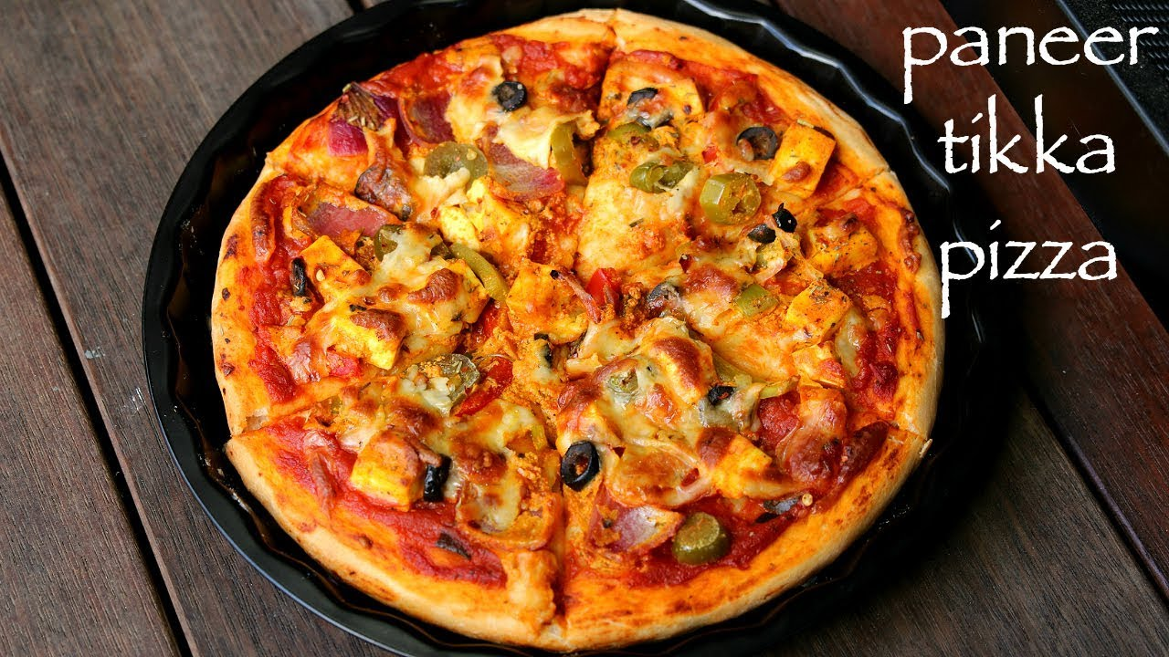 Paneer Tikka Veg Pizza (Onion, Tomato, Green Chillies, Paneer)